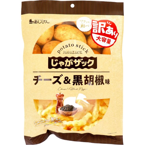 じゃがザック チーズ＆黒胡椒味 160g